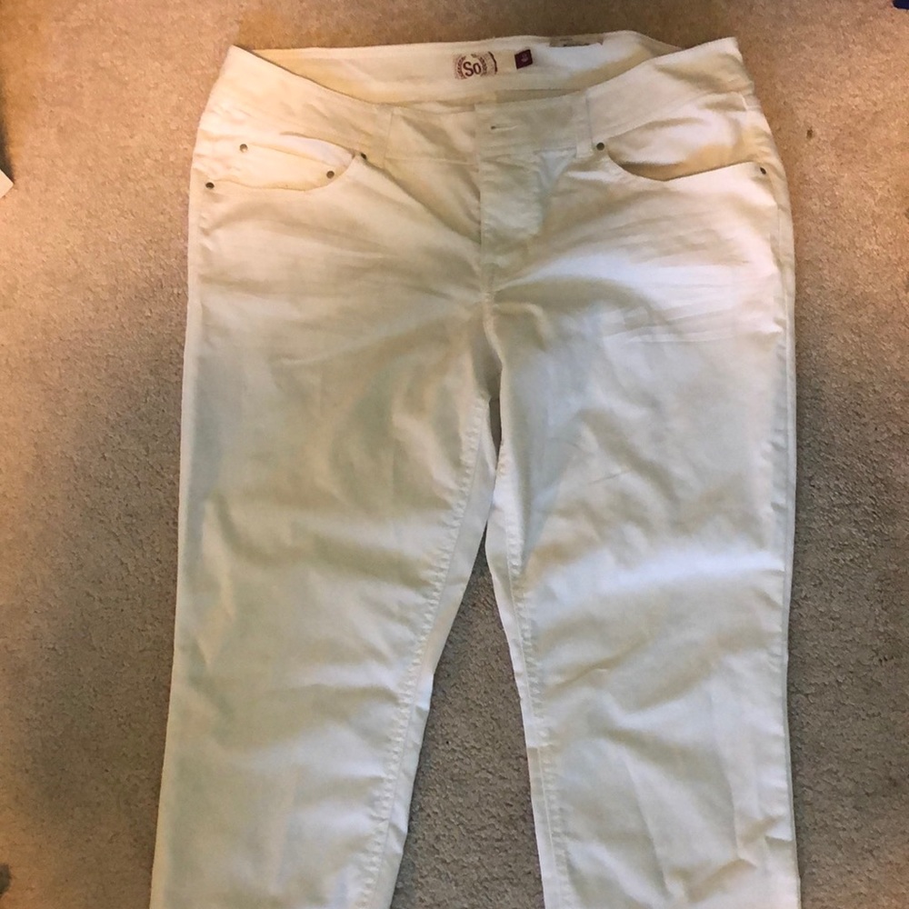 White Ankle Jeans